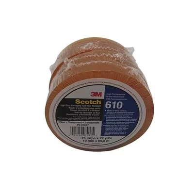 3MTM Scotch® Bande ti ziango na yâ ni 610|Ga-Bande ti Cellophane ti kusala teti tokuango ye na lege ni